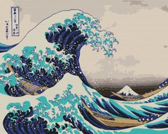Картина по номерам: Большая волна в Канагаве. Хокусай фото 1