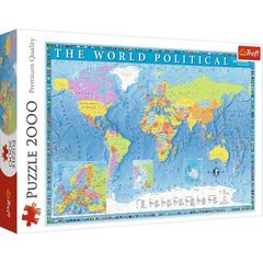 Пазл Политическая карта мира 2000 эл. фото 1