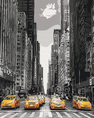 Картина за номерами: Нью-Йоркське таксі зображення 1