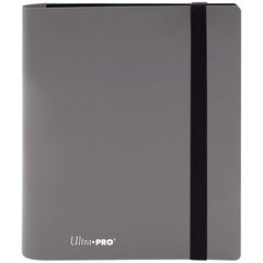 Альбом для карт Ultra Pro 4-Pocket PRO-Binder - Eclipse Smokey Grey фото 1